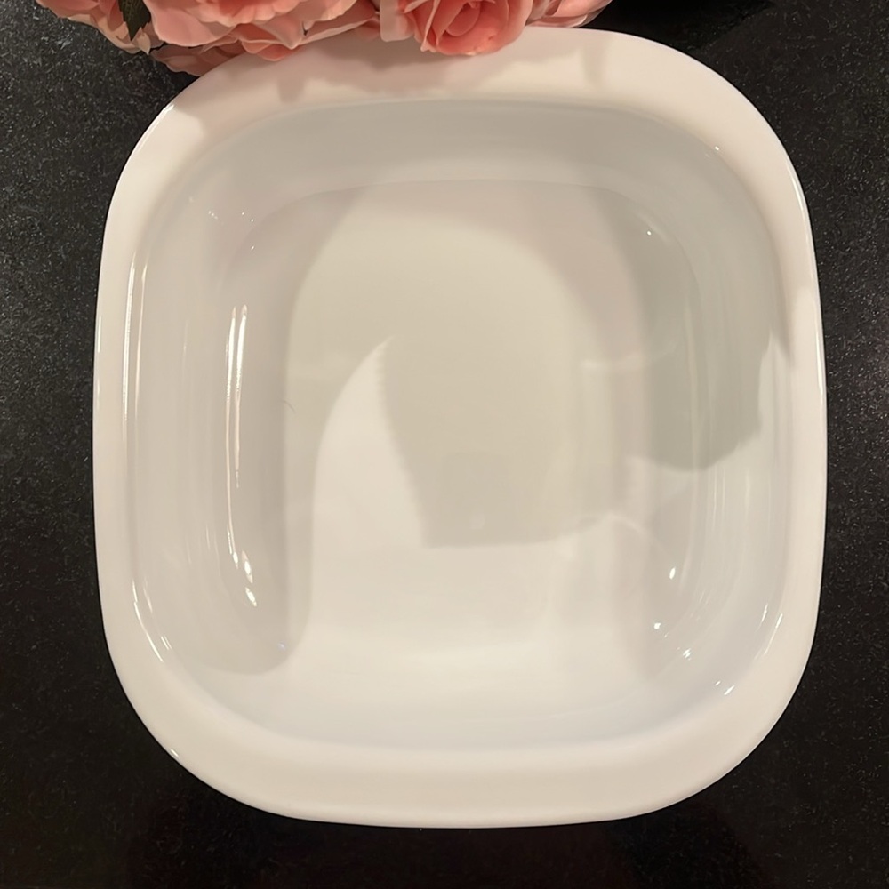 2.5 Qt Square Baker with Glass Lid & Plastic Lid Simply Lite by Corning - Picture 7 of 16